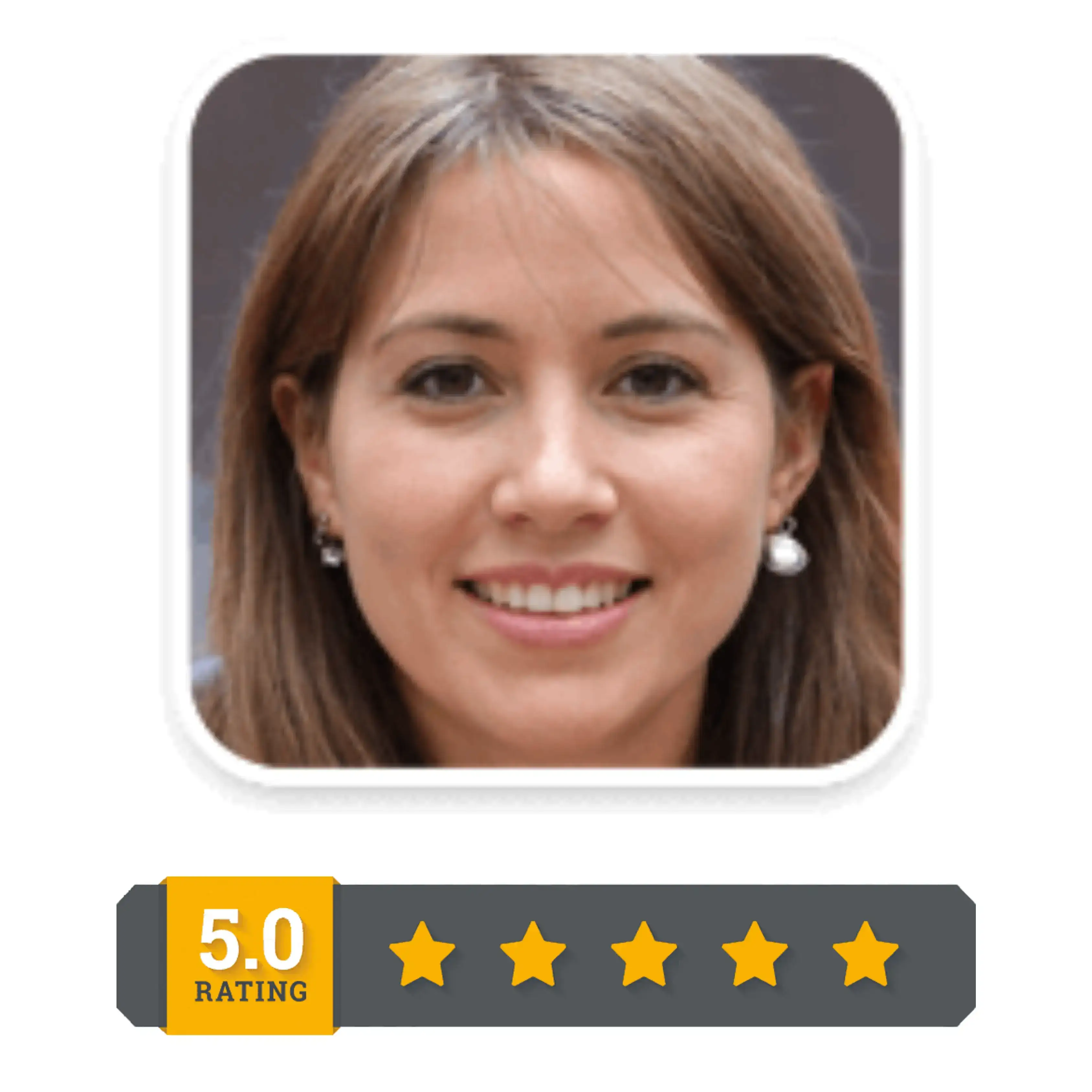 Female user sharing positive experience with Neuro Energizer brainwave audio program with 5 star rating